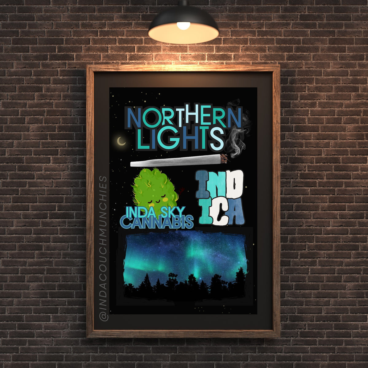 THE NORTHERN LIGHTS PRINT