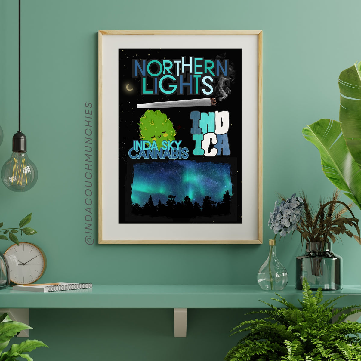 THE NORTHERN LIGHTS PRINT