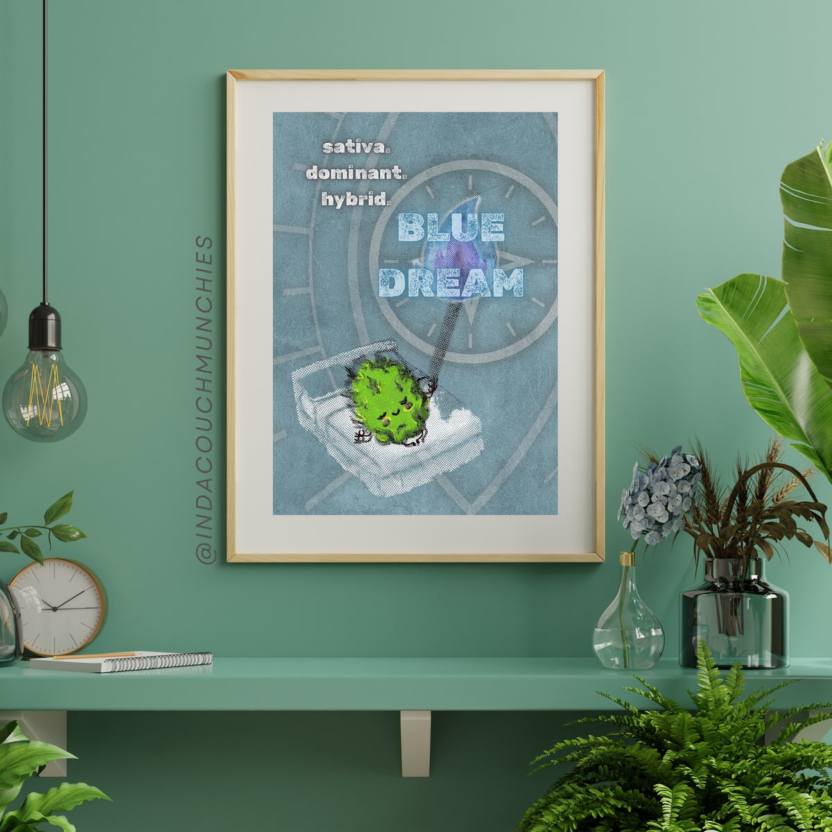 THE BLUE DREAM PRINT