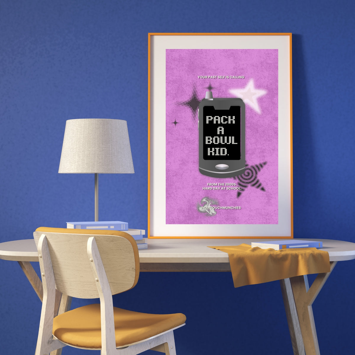 THE FLIP TELEPHONE PRINT