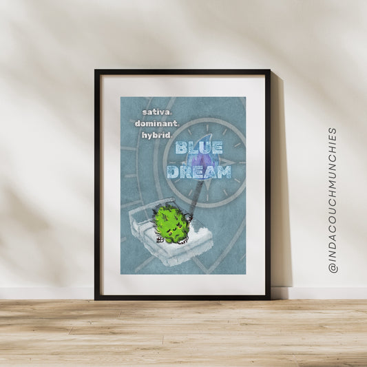 THE BLUE DREAM PRINT